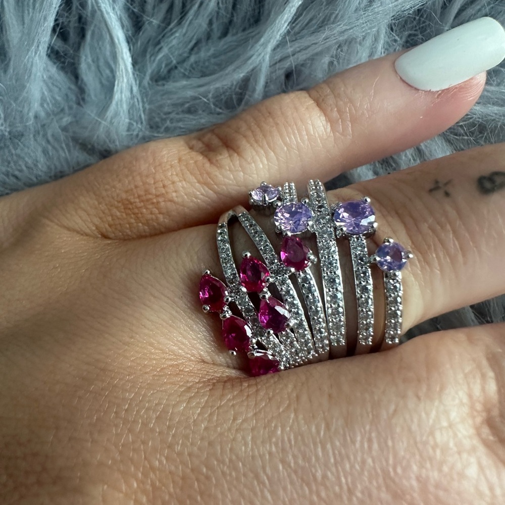 Bomb Party Ruby Ring